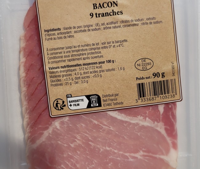 Bacon 90g