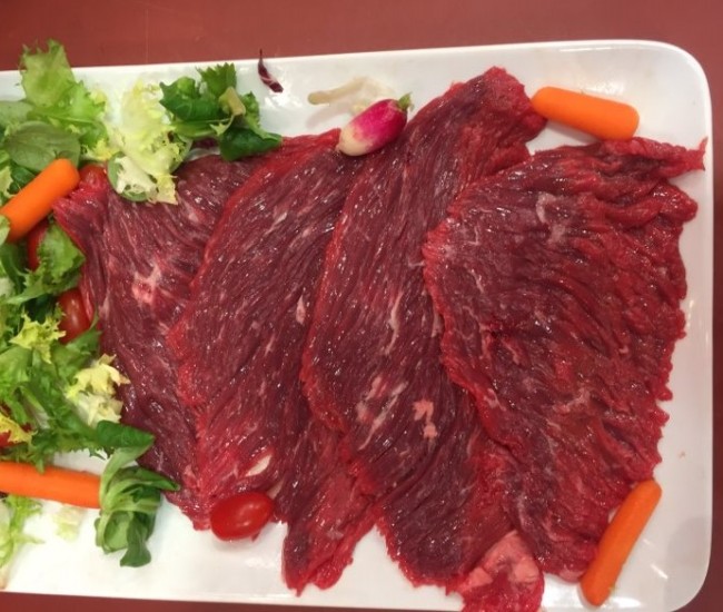Bavette d'aloyau de bœuf UE X 2 *** - 330g
