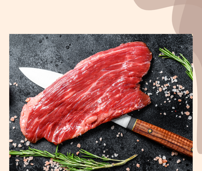 Bavette d'aloyau de boeuf x 2 - ANGUS - 350g