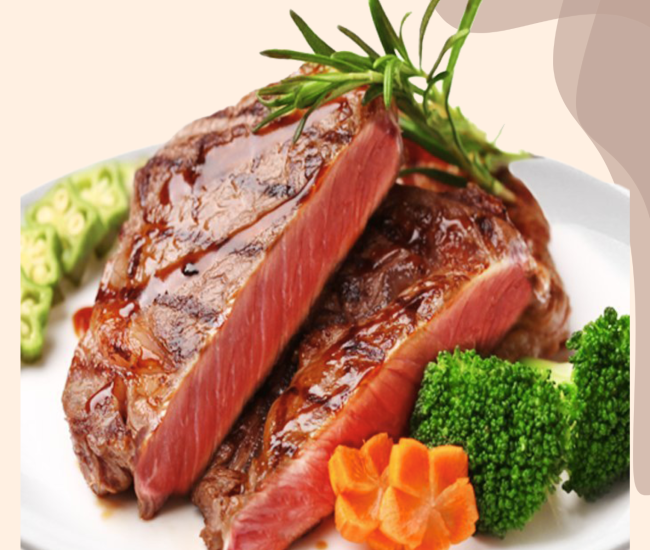 Bifteck  X 2 *** Viande bovine