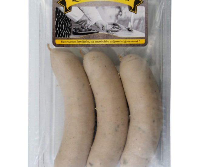 Boudin Blanc à l'ancienne Forestière 3% x3