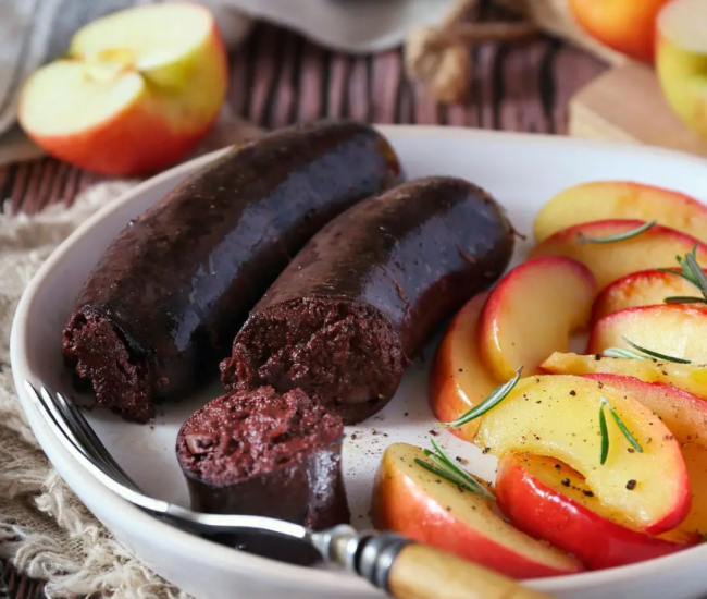 Boudin noir artisanal x2