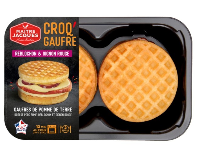 Croq'Gaufre reblochon oignon rouge x 2 PF VPF