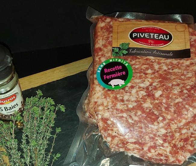 Chair à saucisse 1Kg s/vides