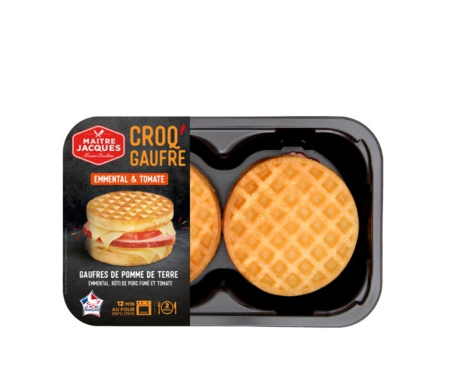Croq'Gaufre emmental et tomate PF VPF