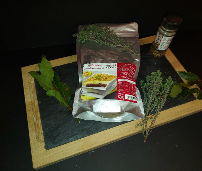 Effiloché de viande de canard