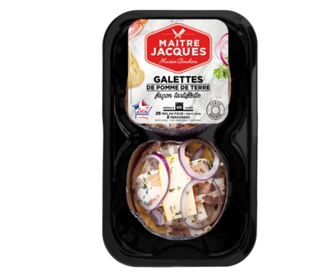Galettes de PDT façon tartiflette x2 PF VPF
