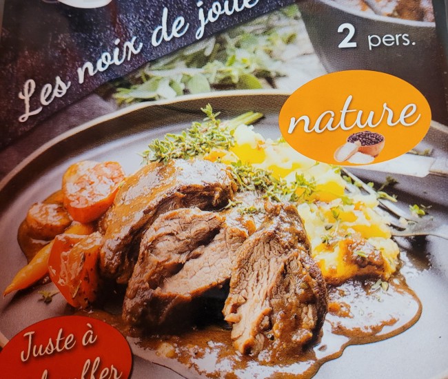 Noix de joues de porc confites 350G