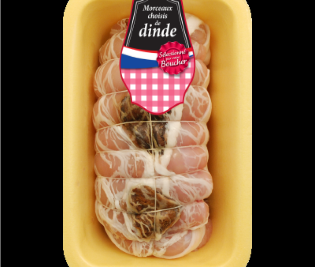 Rôti filet de dinde forestier X 1 sélection du boucher