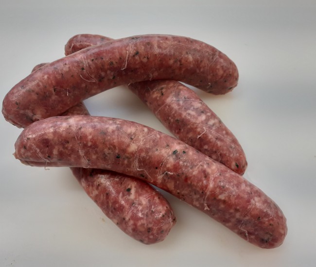 Grosses saucisses aux herbes 125g x 4