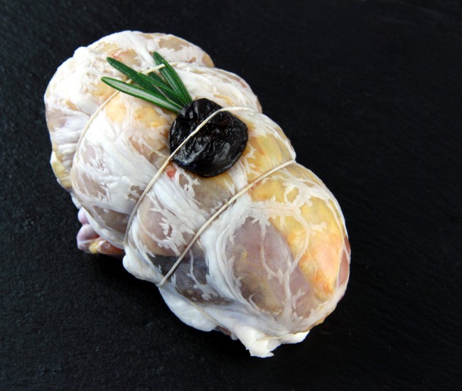 Suprême de pintade au foie gras et cèpes x 4