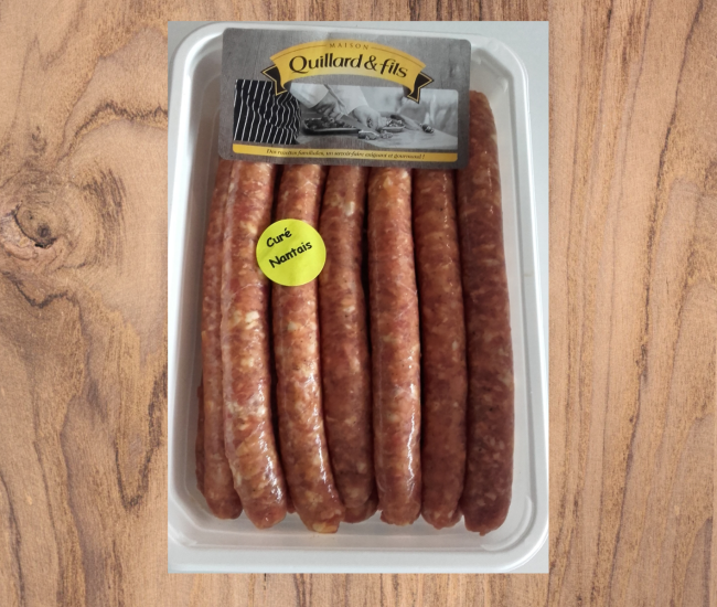 Chipolatas au curé nantais et pomme de terre  - 90g X 20