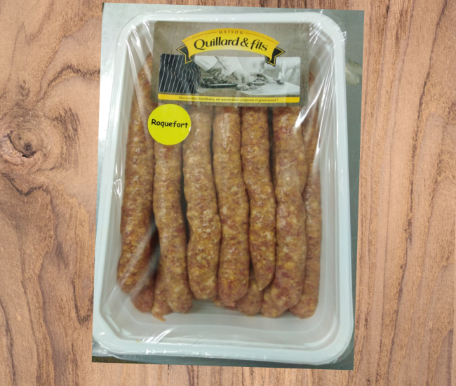 Chipolatas au roquefort x20