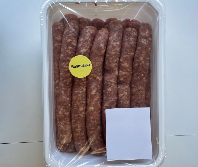 Chipolatas basquaise 90g X 20