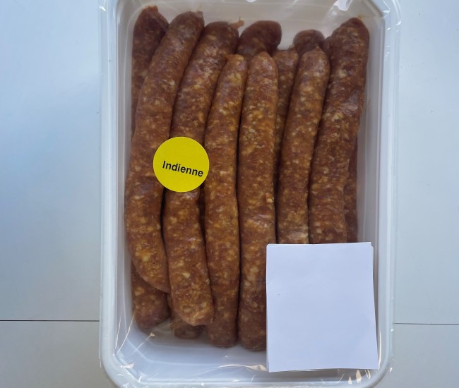 Chipolatas Indiennes 90g X 20