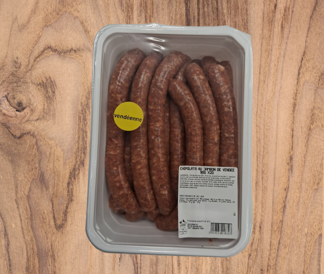 Chipolatas vendéennes 90g x 20