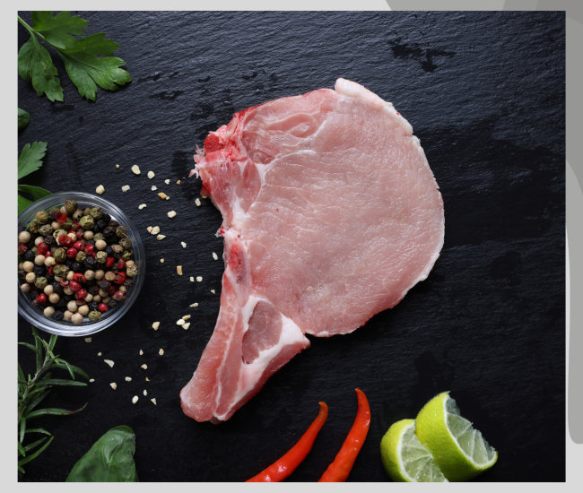 Côtes de porc filet x 2 VPF