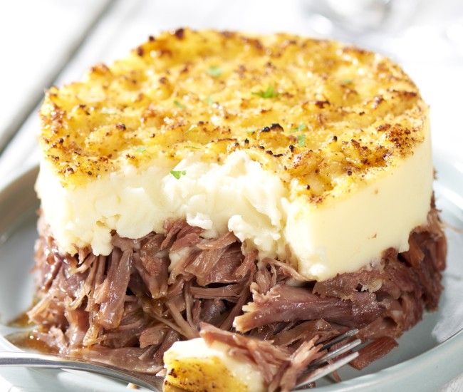 Effiloché de viande de canard