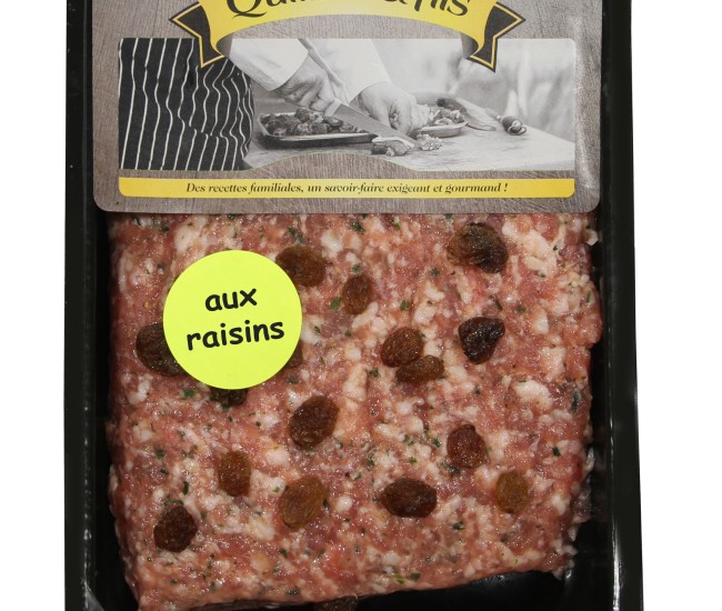 Farce Fine aux Raisins
