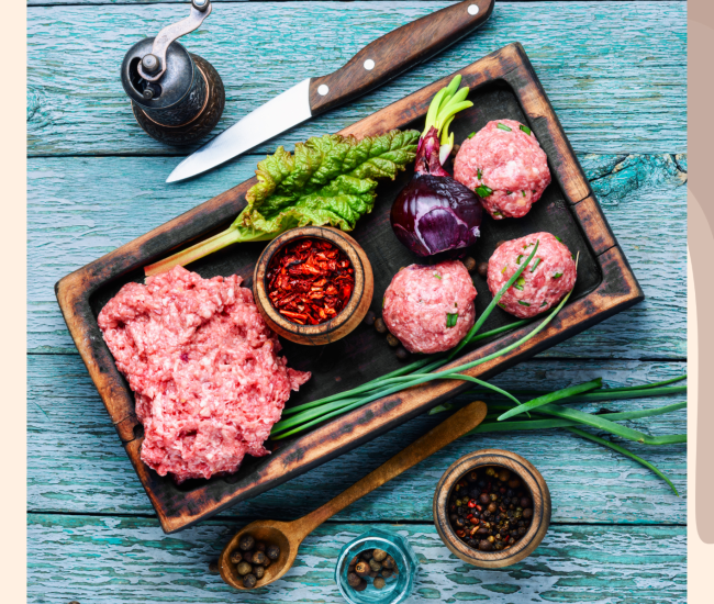 Farce porc et veau s/vide 1kg