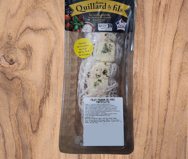 Filet Mignon de Porc Tartiflette 