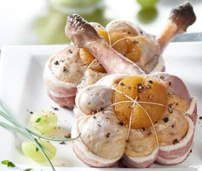 Gigolette de Pintade Marrons Raisins x4