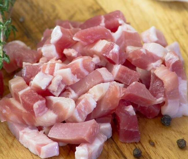 Lardons fumes 1kg