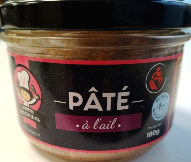 Pâté à l'ail - 180 g