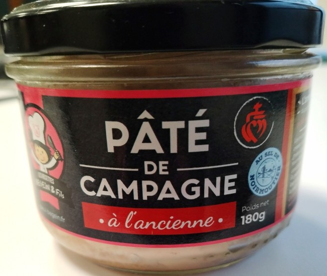 Pâté de campagne à l'ancienne - 180 g