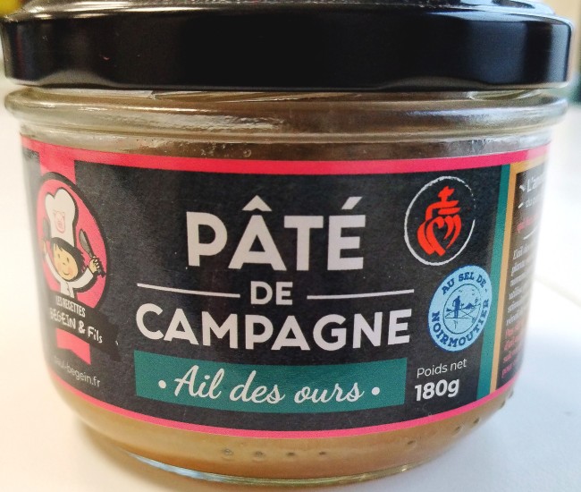 Pâté de campagne Ail des ours - 180 g