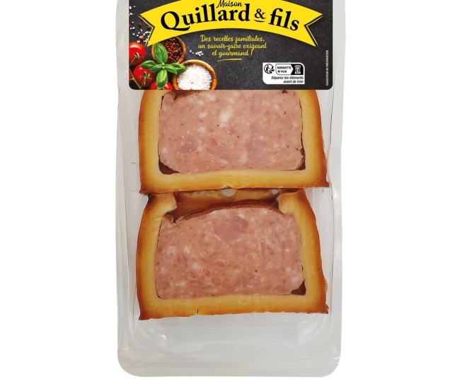 Pâté en Croûte Chapon Jurançon x2 Tranches