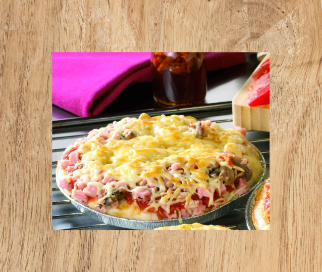 Pizza Jambon Champignon 4x180g