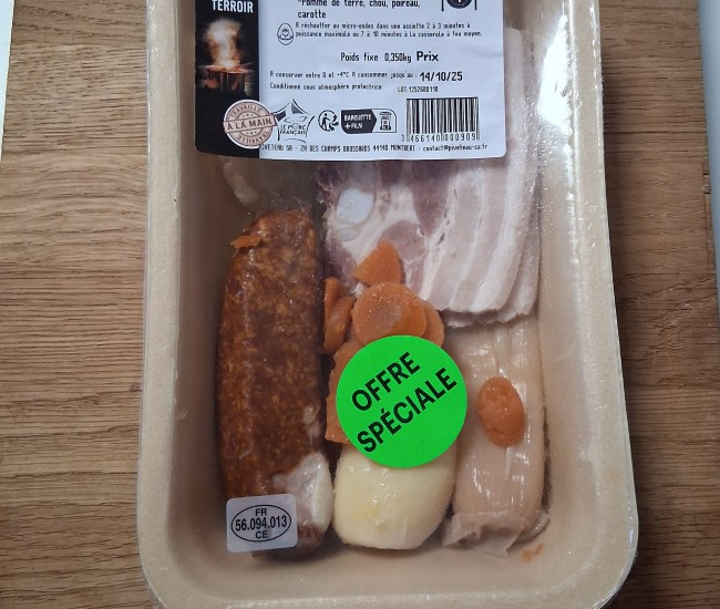 Potée aux légumes - 1 Part - 350 G
