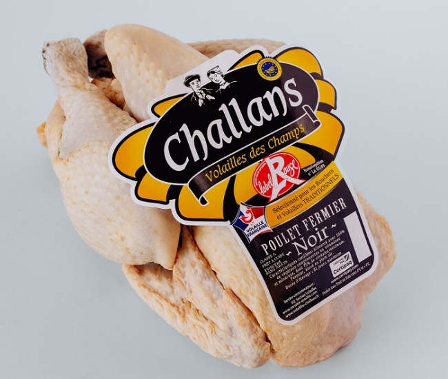Poulet fermier noir Label Rouge PAC
