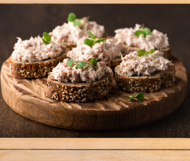 Rillettes recette fermière tranche