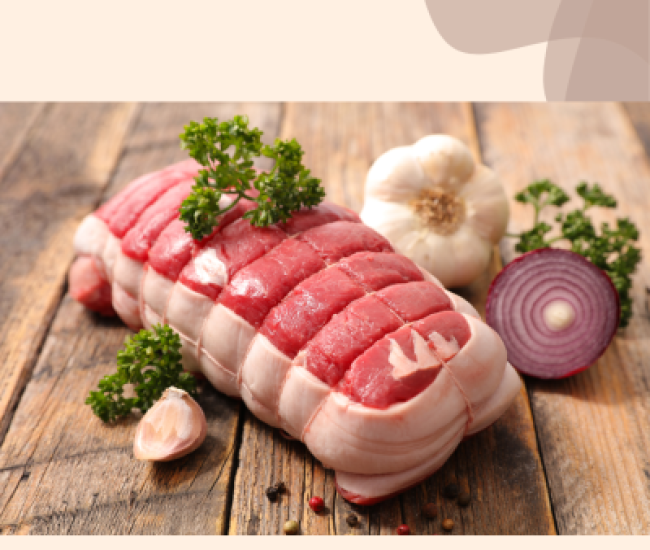 Rôti de Boeuf Filet de Rumsteck 2.5KG