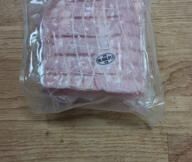 Rôti de porc demi-sel