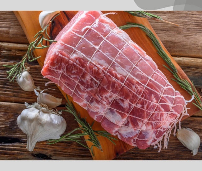 Rôti de porc échine x 1 - 2kg environ