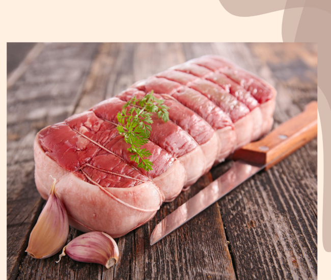 rôti filet de rumsteck de bœuf x 1 ***