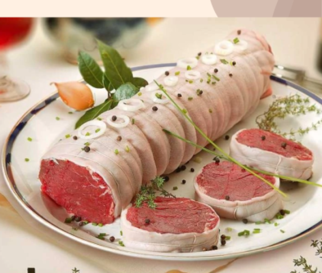 Rôti Filet de Rumsteck - Façon Tournedos 2KG