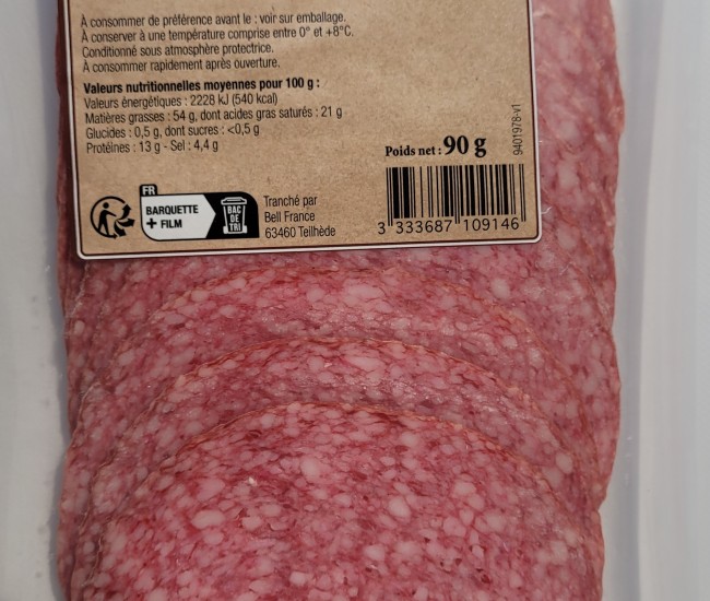 Salami 10 tranches