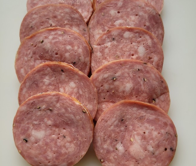Saucisson à l'ail fumé