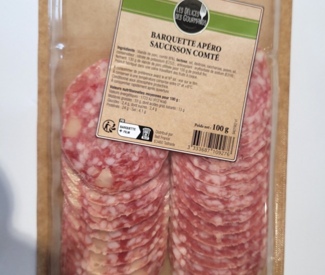 saucisson comté apéro