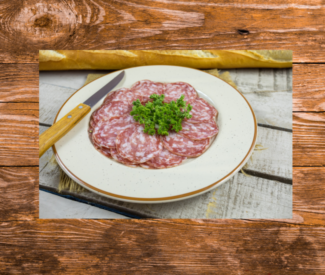 Saucisson nature apéro