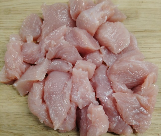 Sauté de dinde dans le filet 1kg