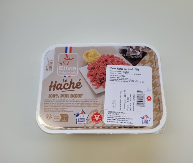 Steak haché vrac 15% MG - 700g