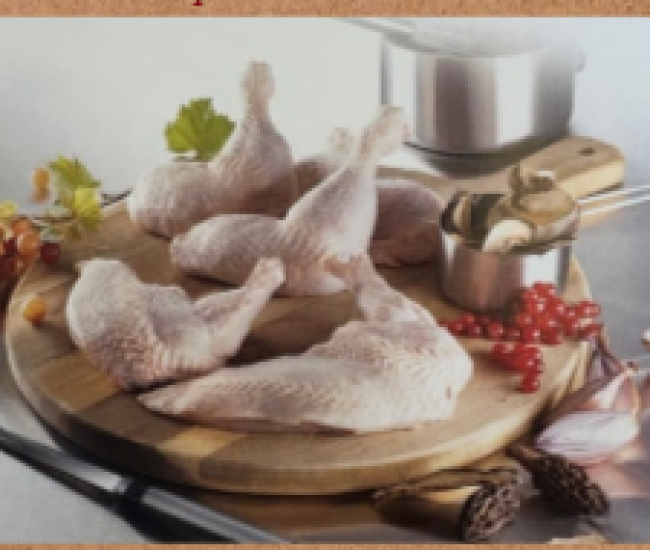 Suprêmes de chapon noir sous vide X 1