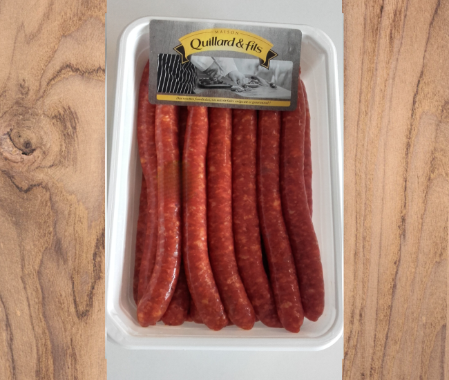 Véritable merguez bœuf/agneau 90g x 20