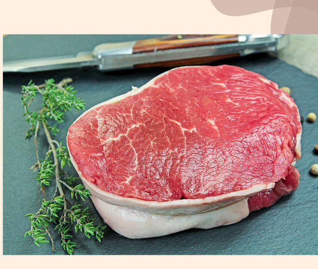 Viande bovine façon tournedos x 2 ***